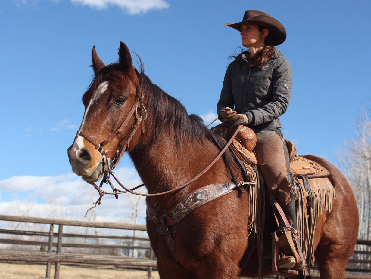 Slinky Pour Cheval - Modèle Westernreiten - Fait Main (Allemagne)
